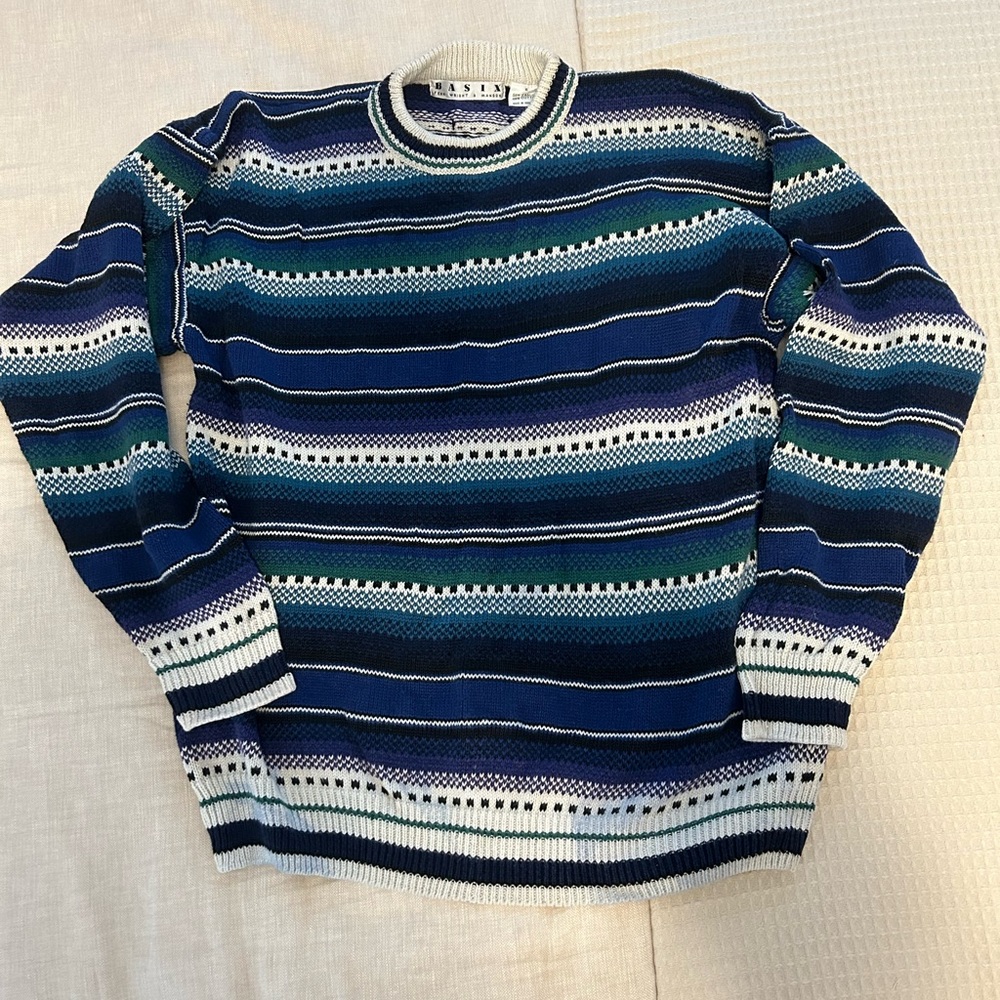 Vintage Striped Sweater
